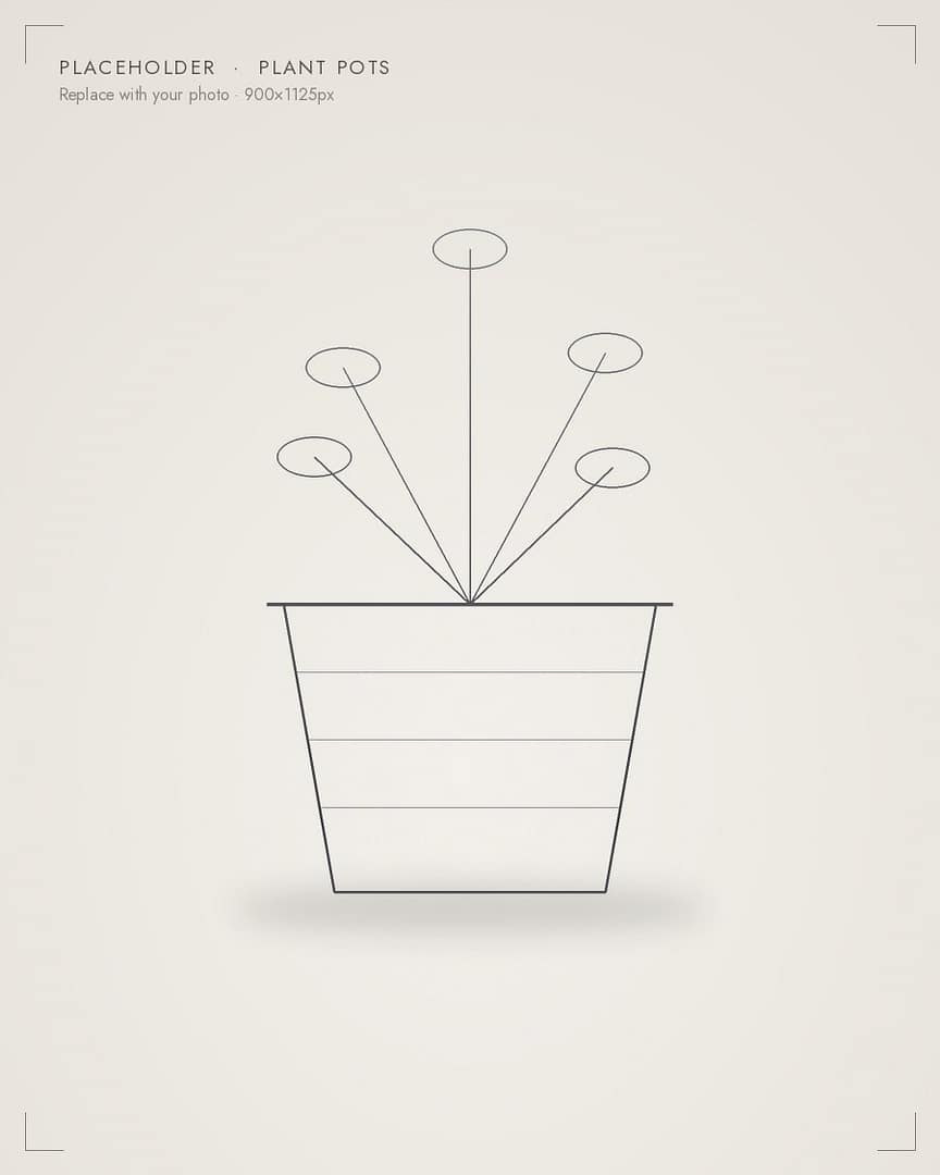 3D-geprinte plantenpot